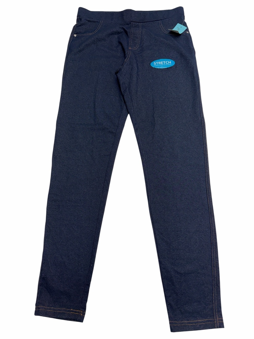 JUST BE Women’s Medium Lightweight Blue Jean Leggings